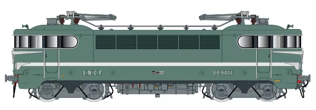 LS Models  - E-Lok BB 9404 SNCF, Ep.IIIc, AC
