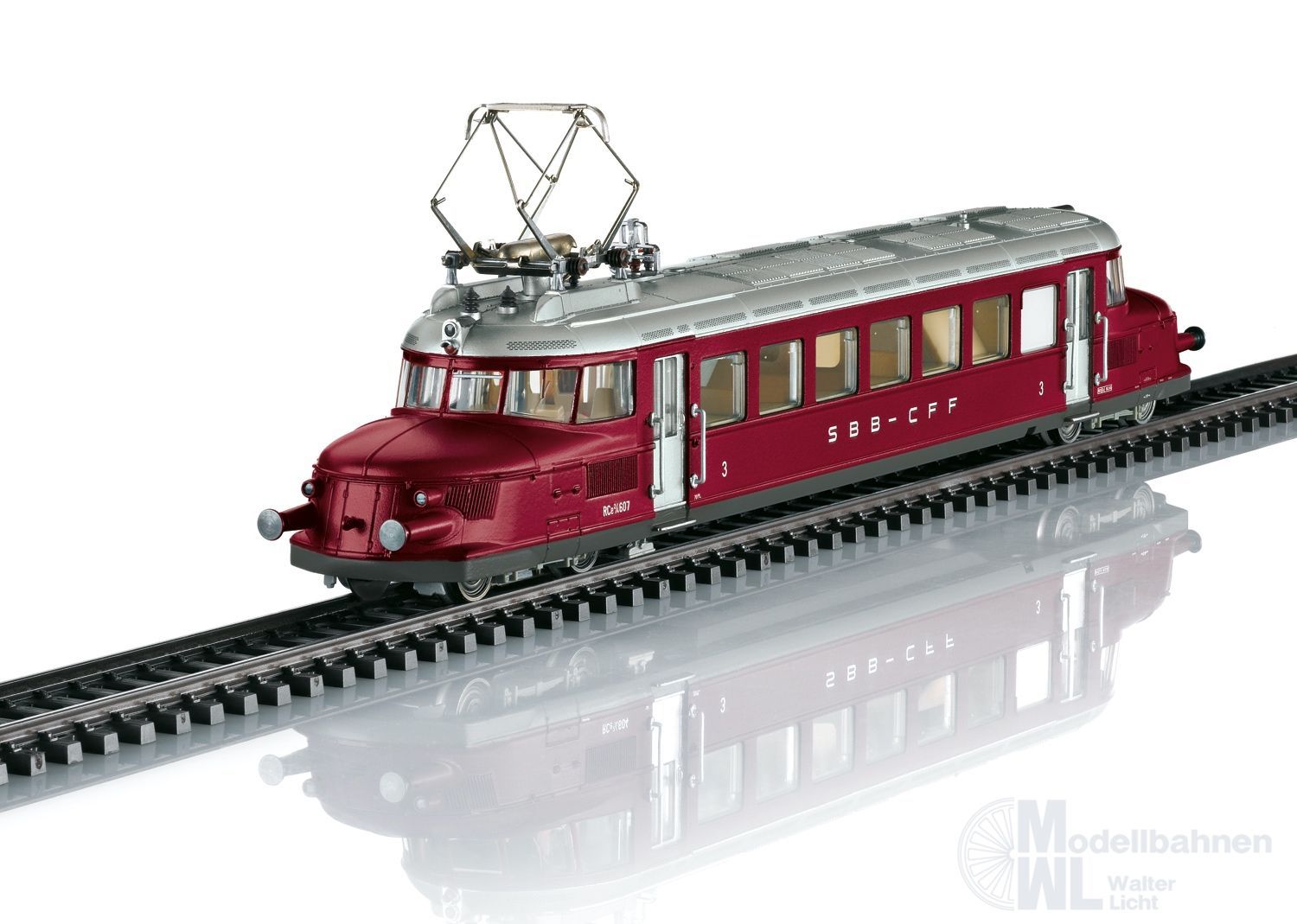 Trix 25860 - Schnelltriebwagen Serie RCe 2/4 SBB Ep.III/VI Roter Pfeil H0/GL Sound Trix 25860 - Schnelltriebwagen Serie RCe 2/4 SBB Ep.III/VI Roter Pfeil H0/GL Sound