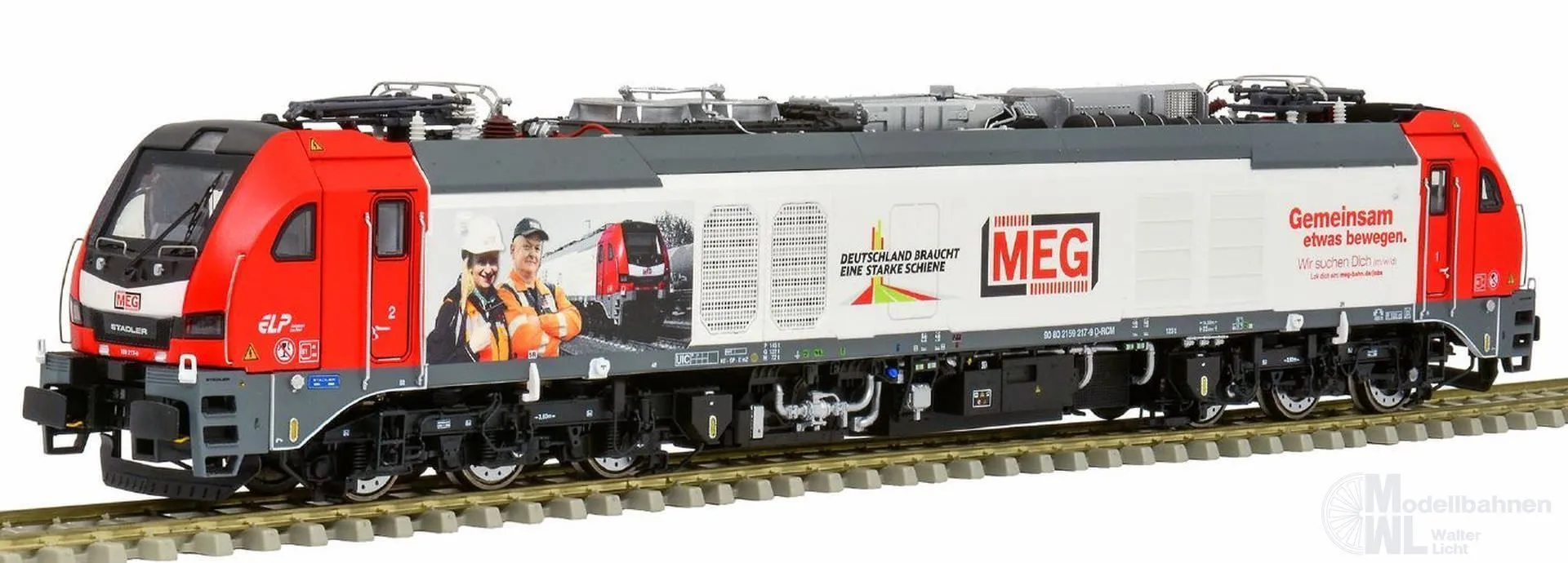 Sudexpress S1592171 - Zweikraftlok BR 159 217-9 EuroDual MEG Ep.VI H0/GL
