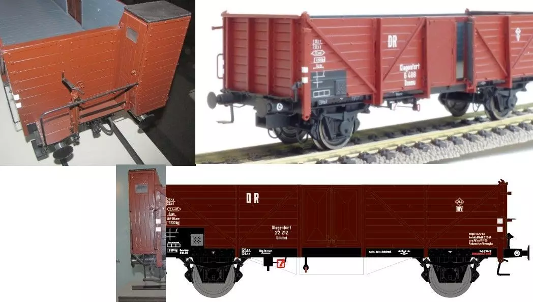 Exact Train 20370 - Güterwagen Set DRG Ep.II Klagenfurt 2.tlg. H0/GL