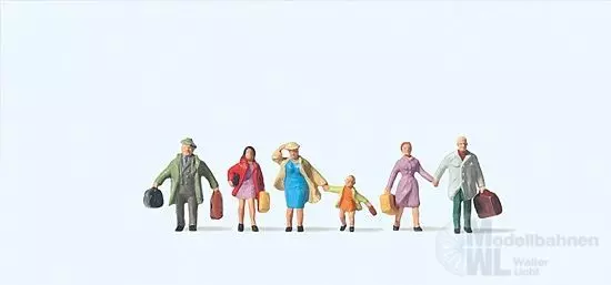 Preiser 79025 - Familie Krause verreist N 1:160