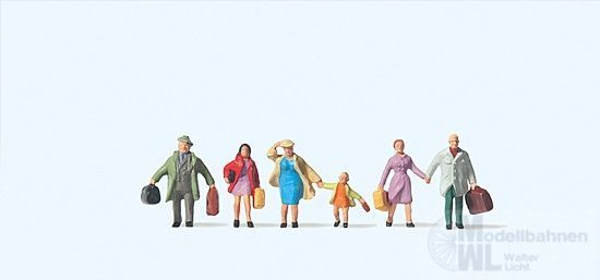 Preiser 79025 - Familie Krause verreist N 1:160