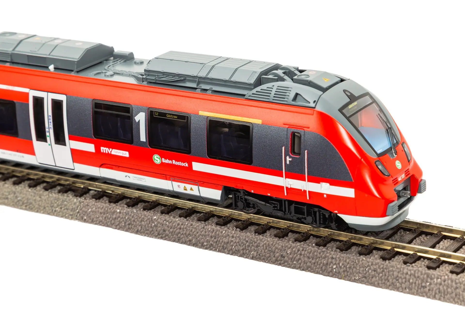 Piko 21826 - Triebzug BR 442 837 DB Ep.V 5.tlg. S-Bahn-Leipzig H0/WS Sound