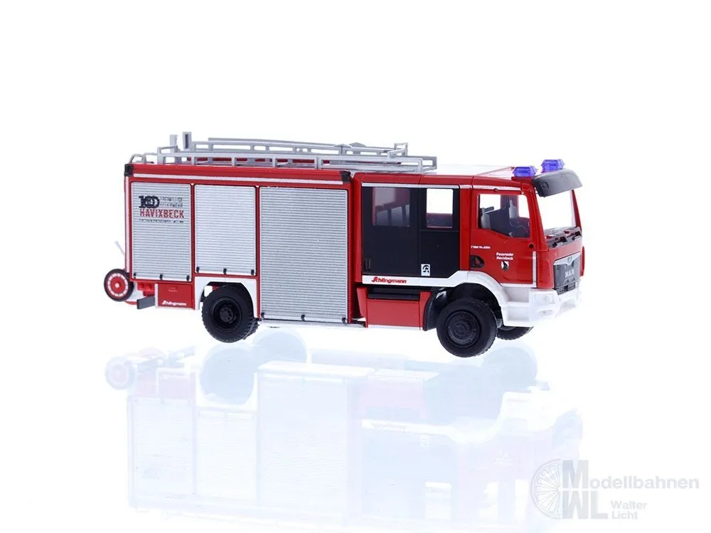 Rietze 72976 - Schlingmann Varus MAN HLF FW Havixbeck H0 1:87