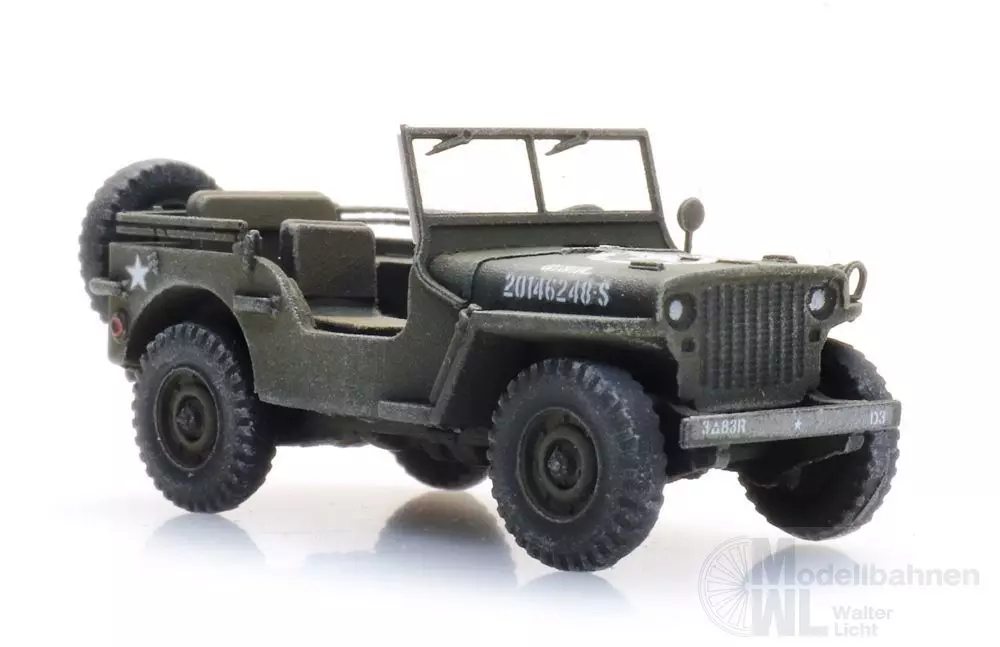 ARTITEC b.v. 1870209 - US Willys jeep BAUSATZ H0 1:87