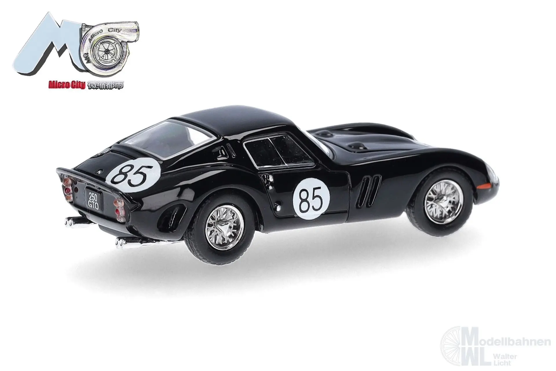 Herpa 87MC000061 - Ferrari 250 GTO 85, schwarz H0 1:87