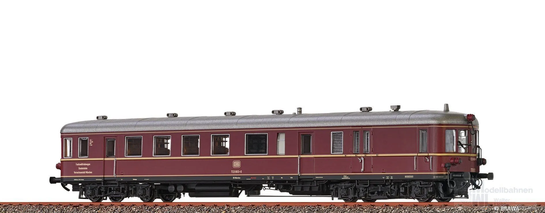 Brawa 44734 - Triebwagen BR 723 DB Ep.IV H0/GL Digital Sound
