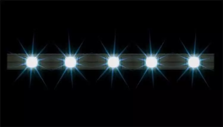 Faller 180648 - 2 Led-Lichtleisten H0 1:87