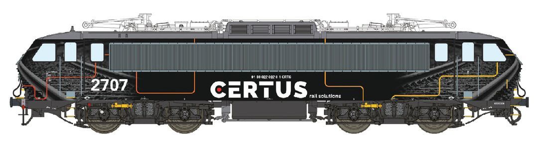 12057 LS Models 12557ACS - E-Lok HLE 27 CERTUS Ep.VI 2707 H0/WS Sound