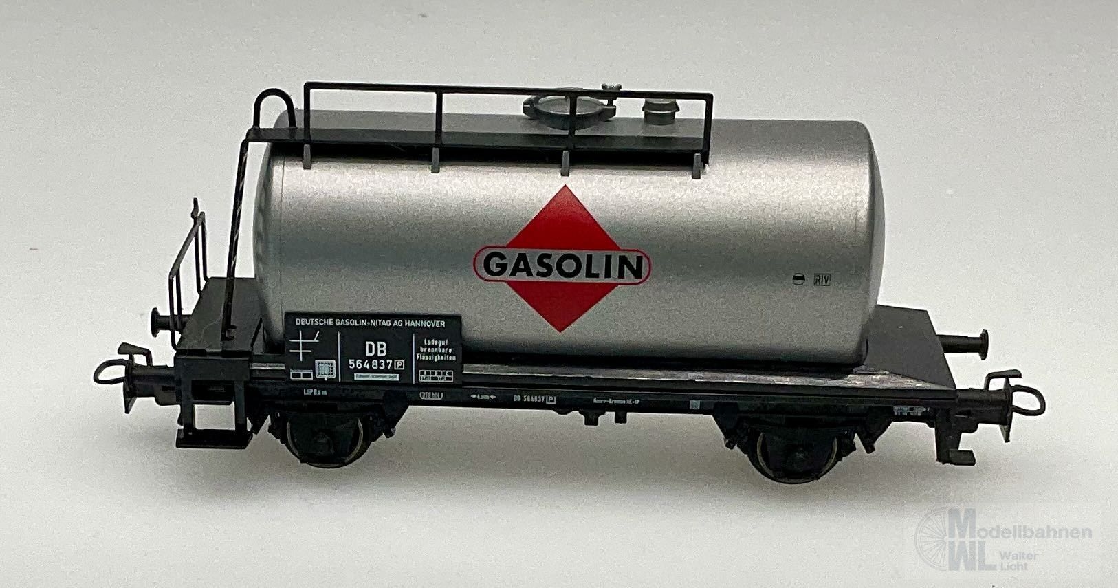 Märklin 29539 - MÄRKLIN - Kesselwagen DB Ep.III Gasolin H0/WS