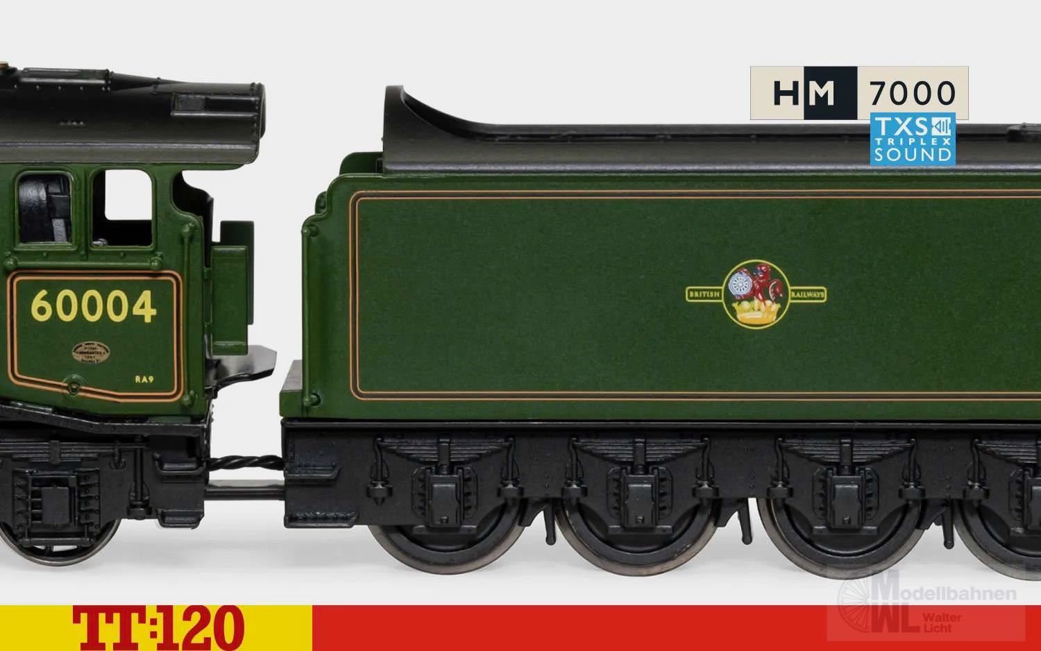 HORNBY TT TT1002TXSM - The Easterner Digital Train Set (Sound Fitted) EU-Transformator TT 1:120