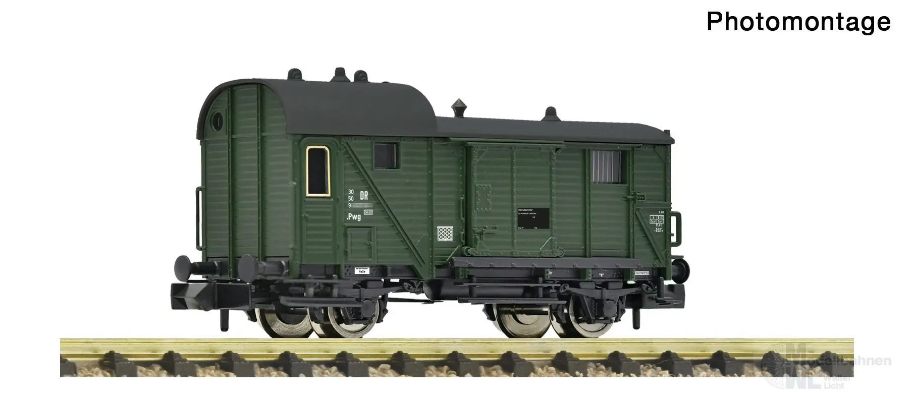 Fleischmann 6660166 - Güterzugbegleitwagen DR Ep.IV N 1:160