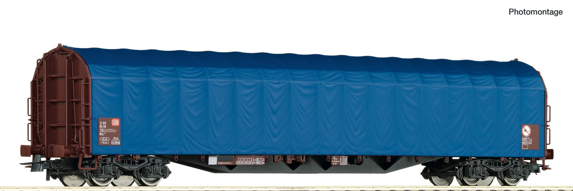 Roco 6600444 - Schiebeplanenwagen DB