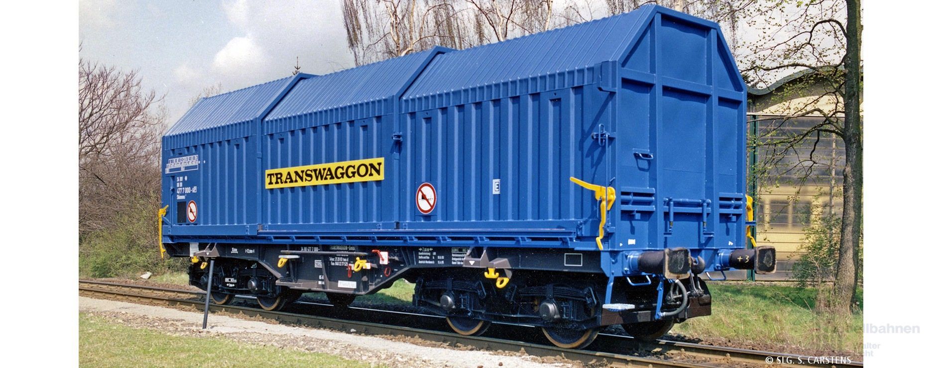 Brawa 51005 - Teleskophaubenwagen DB Ep.IV Shimmns2 H0/GL