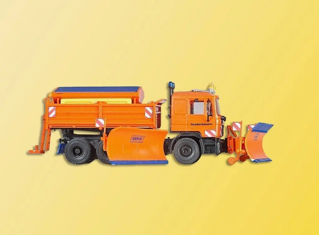 Kibri 15219 - MAN Autobahnräumfahrzeug mit Seitenpflug H0 1:87