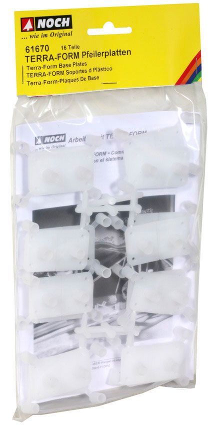 Noch 61670 - Pfeiler-Platten G/1/0/H0/H0m/H0e/TT/N/Z