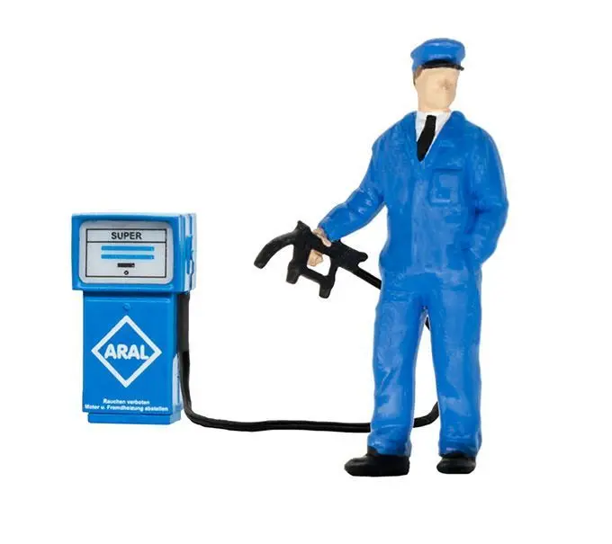 Viessmann 1558 - Tankwart bewegt H0 1:87