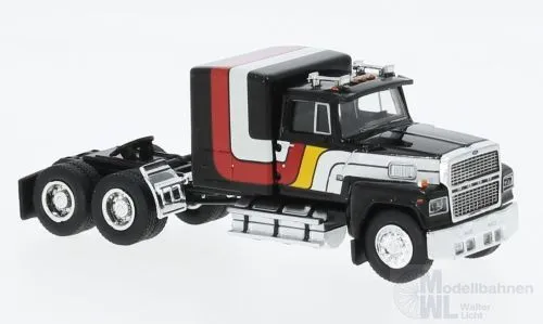 Brekina 85881 - Ford LTL 9000 schwarz/weiss 1978 H0 1:87