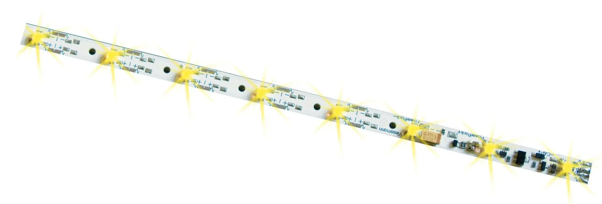 Viessmann 50495 - Waggon Innenbeleuchtung 8 LED´s gelb TT 1:120