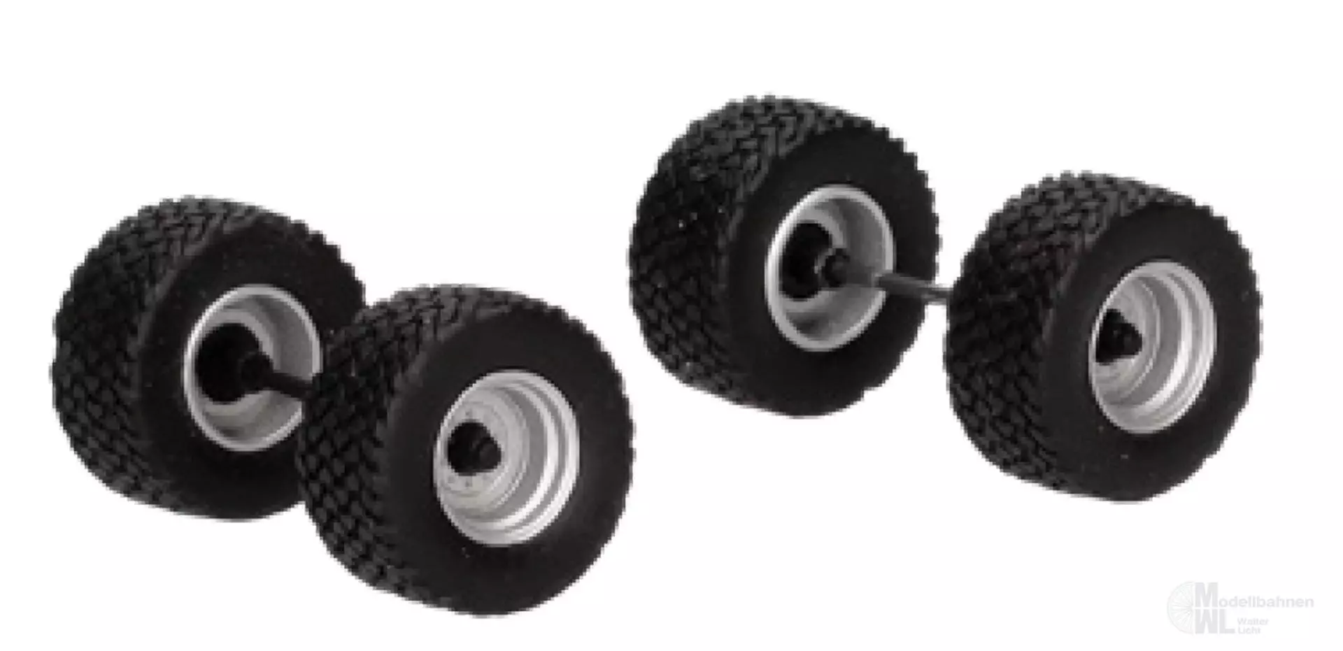 Herpa 054959 - Zubehör Krampe BigBody 6 Radsätze H0 1:87