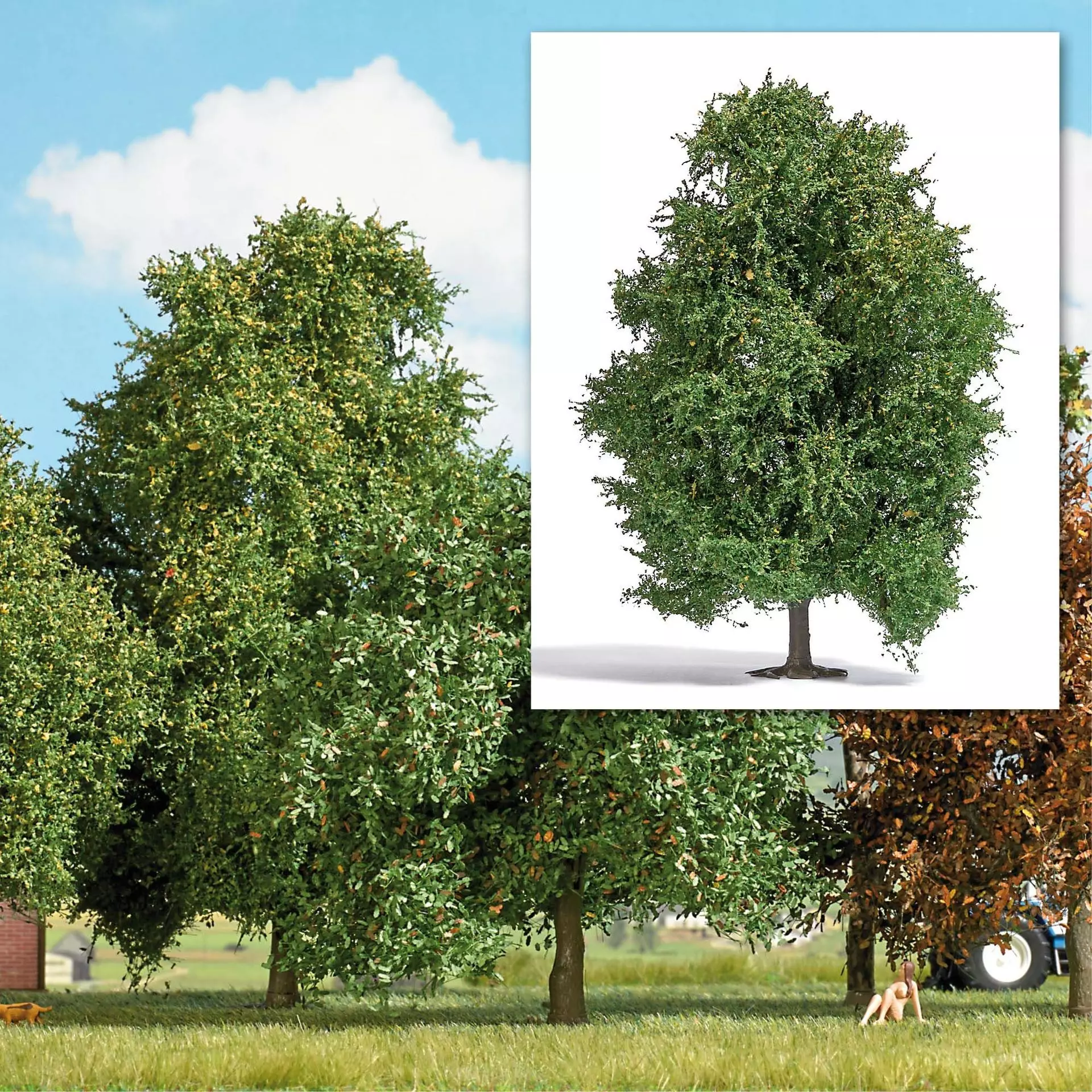 Busch 3743 - Espe 150 mm, Herbst H0 1:87