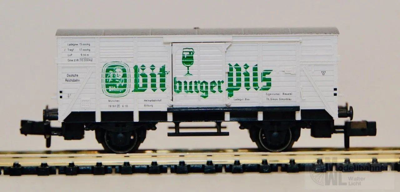 Fleischmann  - FLEISCHMANN - Bierwagen DRG Ep.II Bitburger N 1:160
