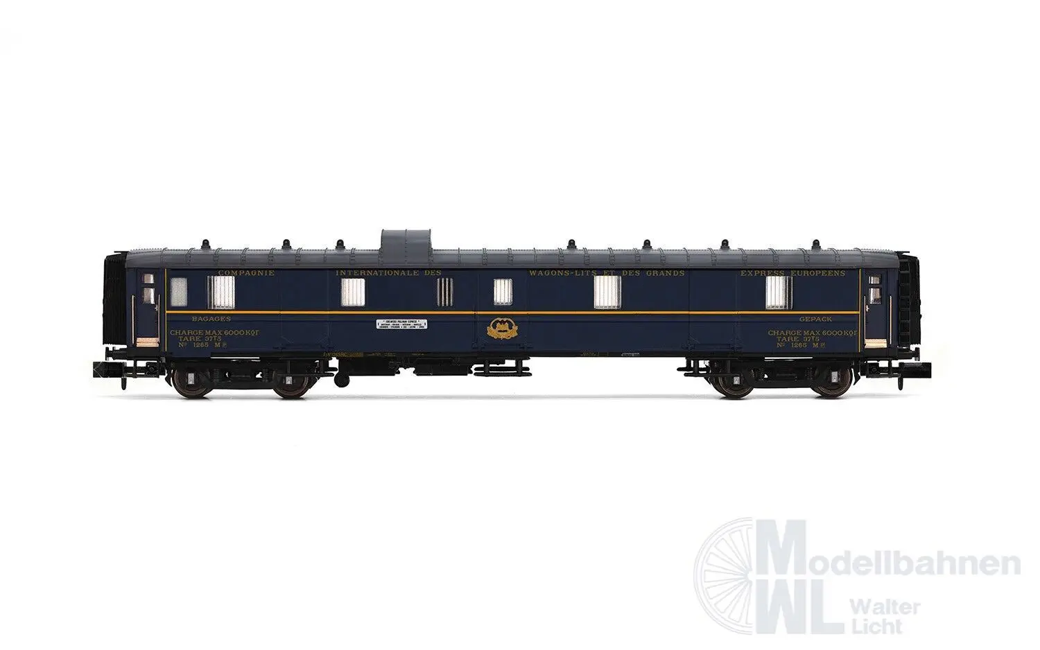 Arnold 4490 - Personenwagen Set CIWL Ep.II Edelweiss Pullmann Express 3.tlg. Set 1 N 1: