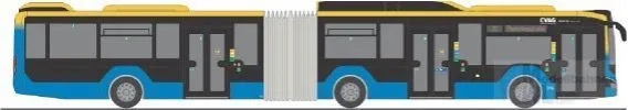 Rietze 75891 - MAN Lion´s City 18´18 G CVAG Chemnitz H0 1:87