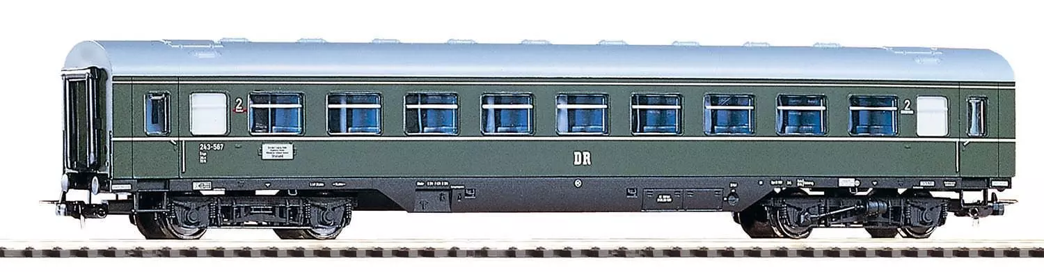 Piko 53242 - Personenwagen DR Ep.III 2 Kl.B4üge H0/GL
