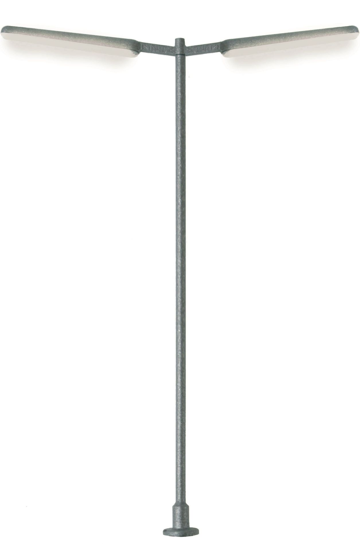 Viessmann 6099 - Schlanke Straßenleuchte doppelt LED weiß H0 1:87