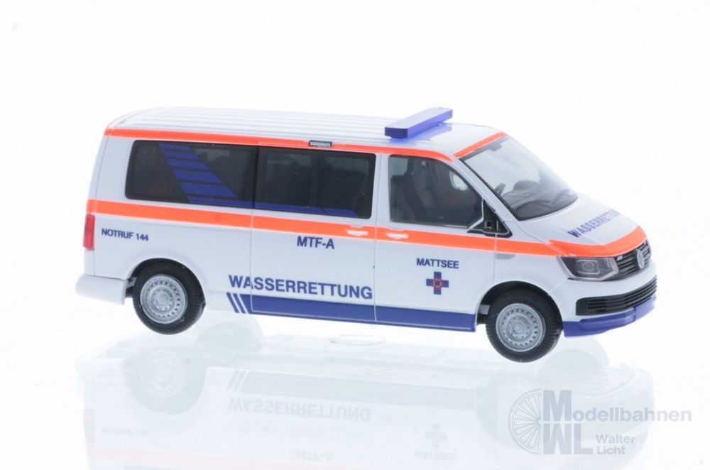 Rietze 53899 - Volkswagen T6 Wasserrettung Mattsee (AT) H0 1:87