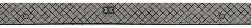 Noch 34071 - Bürgersteig 100 x 1,2 cm (1 Rolle) N 1:160