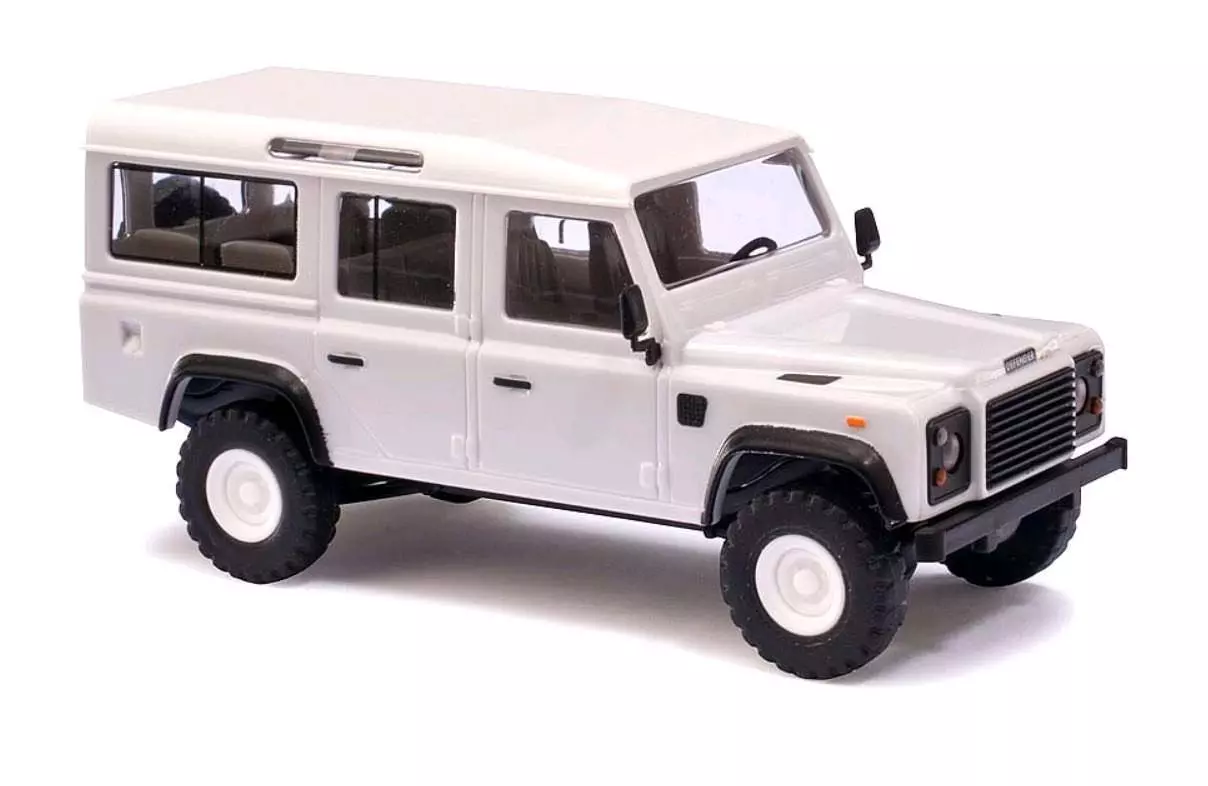 Busch 50300 - Land Rover Defender Weiß H0 1:87