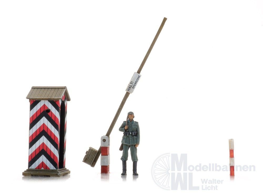 ARTITEC b.v. 5870095 - WM Schilderhaus & Wachsoldat (1x) H0 1:87 ARTITEC b.v. 5870095 - WM Schilderhaus & Wachsoldat (1x) H0 1:87