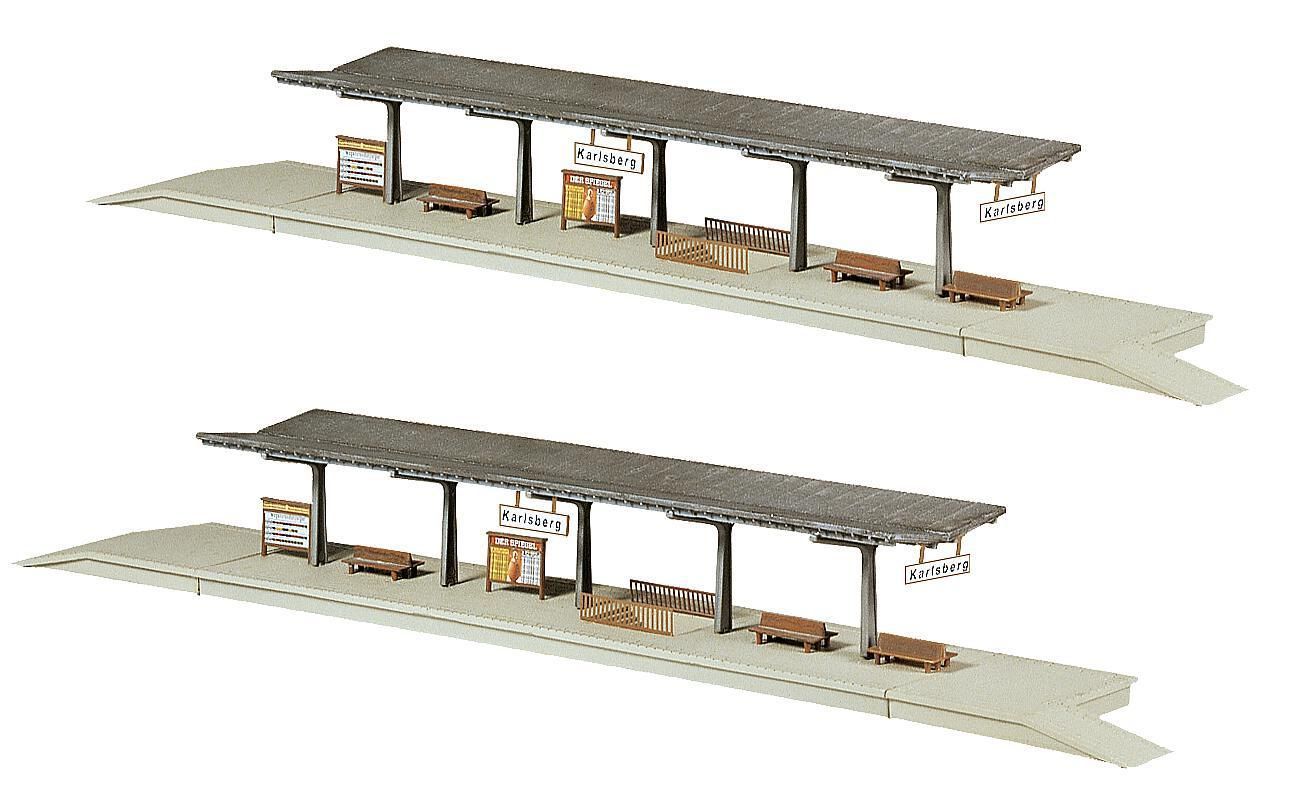 Faller 222126 - 2 Bahnsteige N 1:160