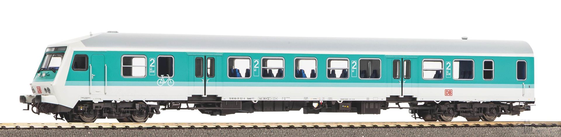 Piko 28025 - Mitteleinstiegssteuerwagen DB Ep.V mintgrün H0/WS