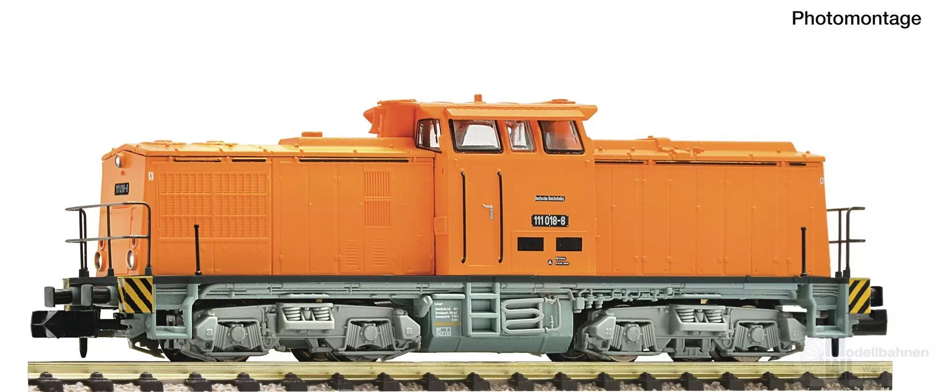 Fleischmann 7370039 - Diesellok BR 111 018-8 DR Ep.IV N 1:160 Sound