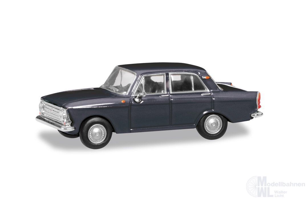 Herpa 024365-007 - Moskwitsch 408, anthraciet H0 1:87