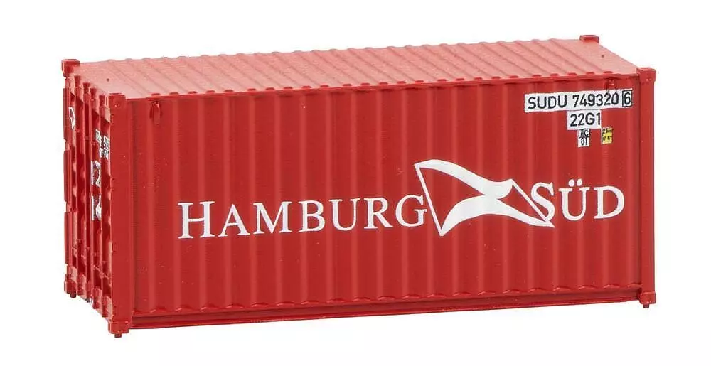 Faller 182001 - 20' Container HAMBURG SÜD H0 1:87