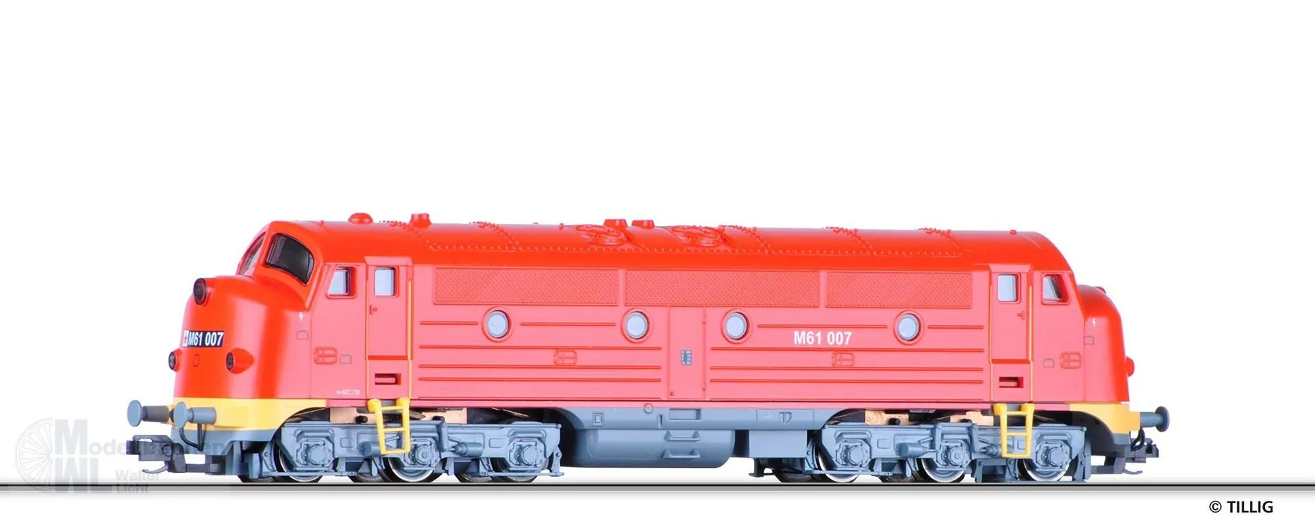 Tillig 502589 - Diesellok M61 007 MAV Ep.IV NOHAB (ex. 04535) TT 1:120