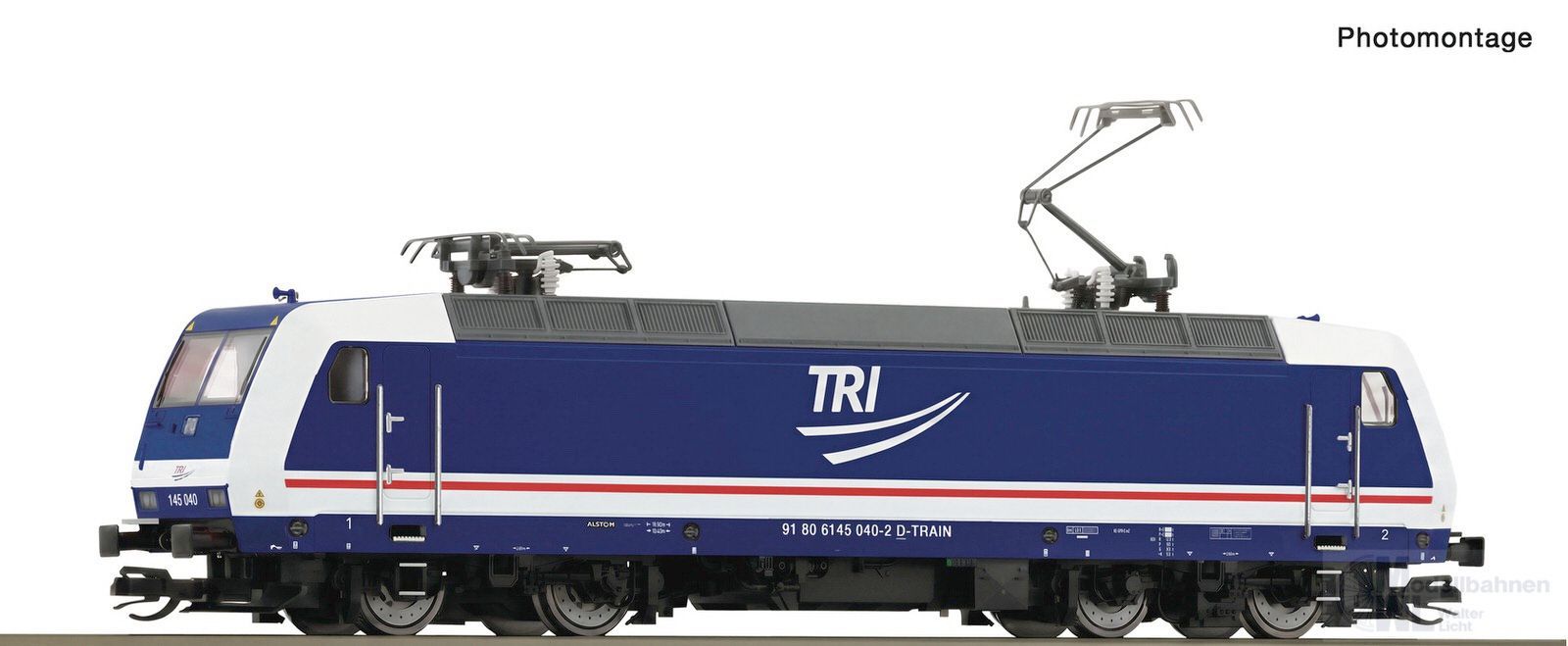 Roco 7580042 - E-Lok BR 145 TRI Ep.VI TT 1:120