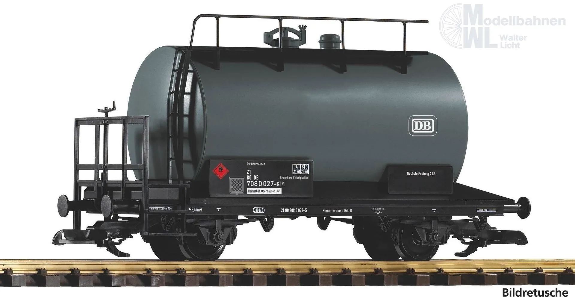 Piko 37778 - Kesselwagen DB Ep.IV andere Betriebsnummer Spur G 1:22,5