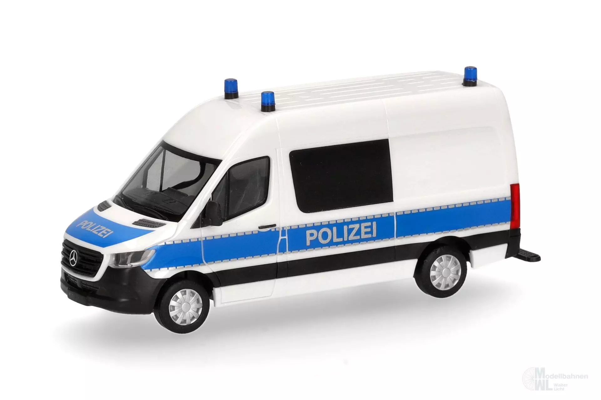 Herpa 98786 - Mercedes-Benz Sprinter 18 Halbus HD Polizei H0 1:87