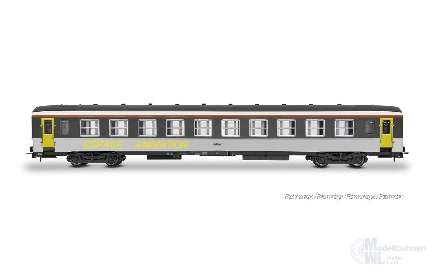 Jouef 4215 - Personenwagen SNCF Ep.IV Espace Animation H0/GL