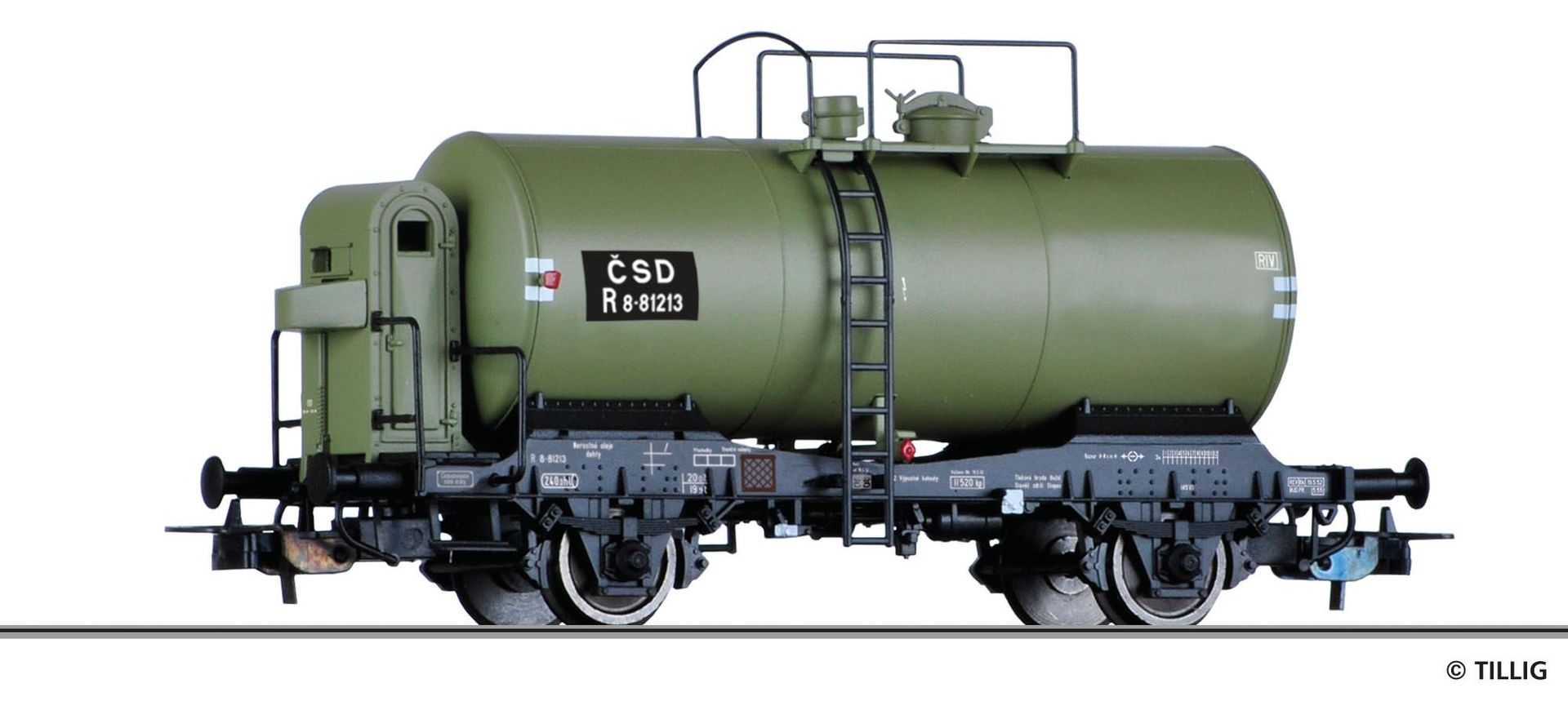 Tillig 77026 - Kesselwagen CSD Ep.III Typ R H0/GL
