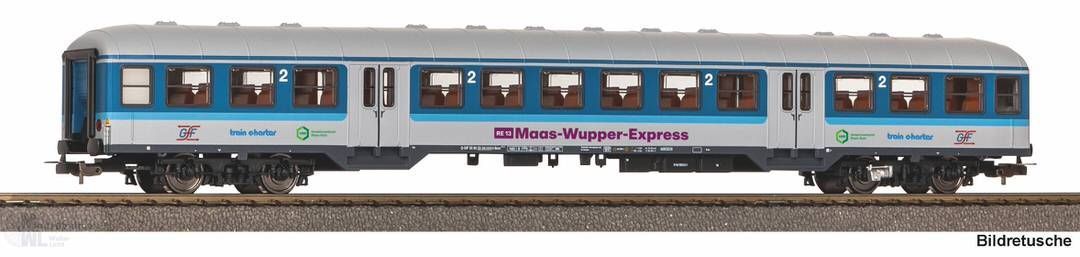 Piko 23604 - Personenwagen Maas-Wupper-Express Ep.VI N 2.Kl. H0/GL