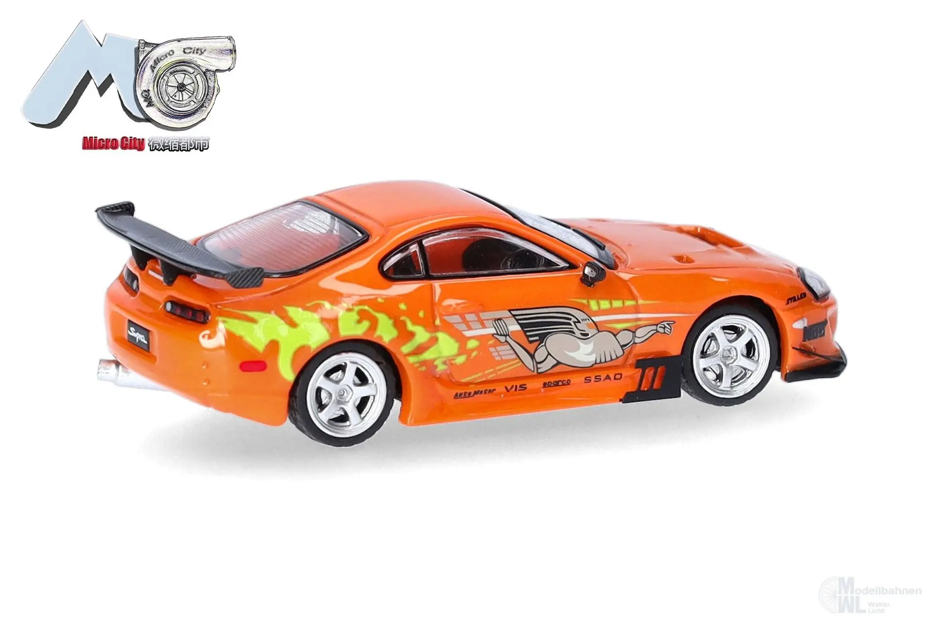 Herpa 87MC000018 - Toyota Supra orange FnF H0 1:87
