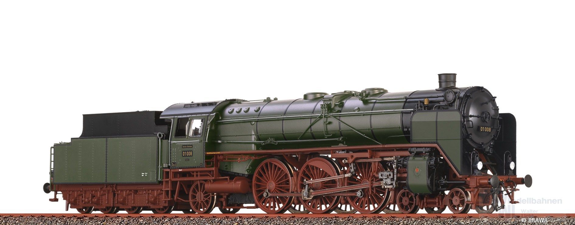 Brawa 40992 - Dampflok BR 01 008 DRG Ep.II H0/GL Brawa 40992 - Dampflok BR 01 008 DRG Ep.II H0/GL