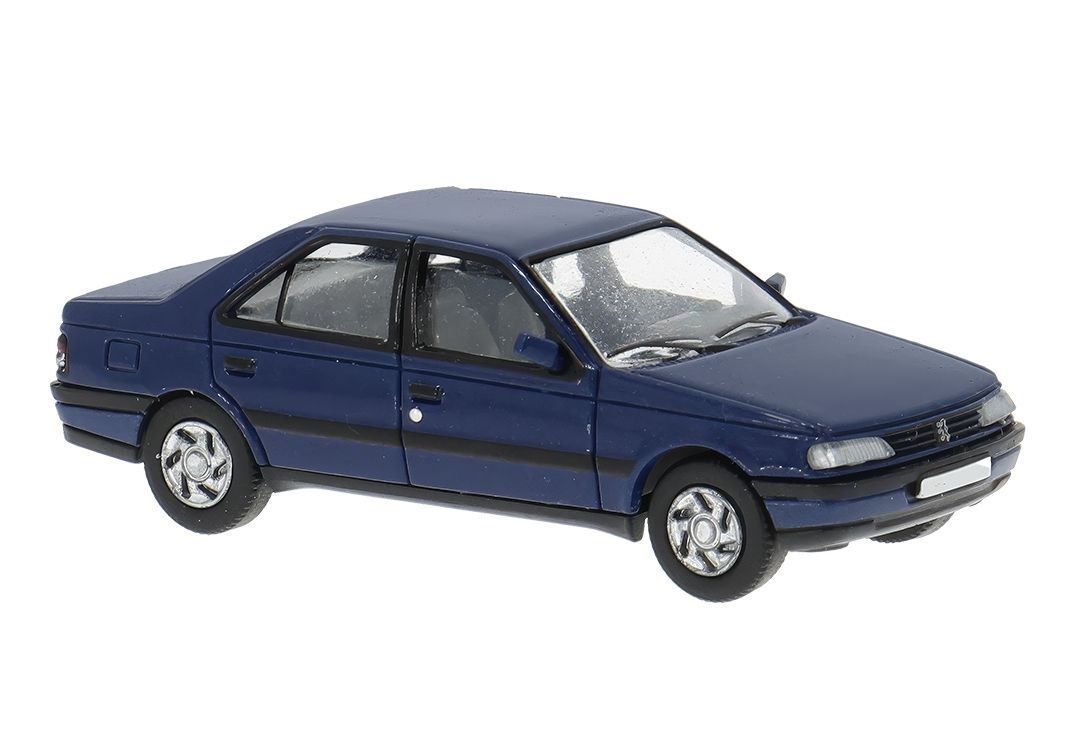 PCX-Models 870747 - Peugeot 405 dunkelblau H0 1:87