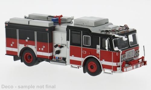 PCX-Models 870846 - Seagrave Attacker rot/schwarz 2013 H0 1:87